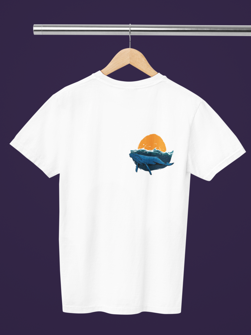 mockup of a comfort colors round neck tee placed on a hanger m52783 (1)