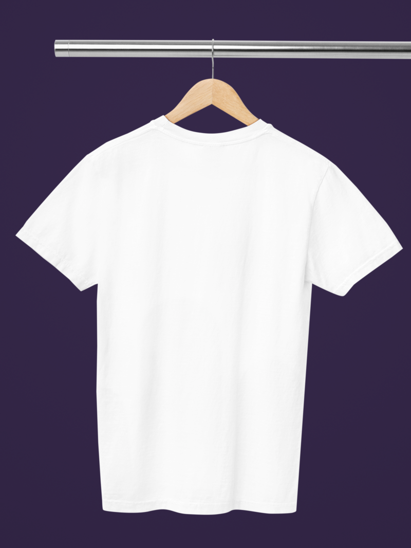 mockup of a comfort colors round neck tee placed on a hanger m52783 (10)
