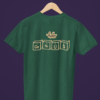 mockup of a comfort colors round neck tee placed on a hanger m52783