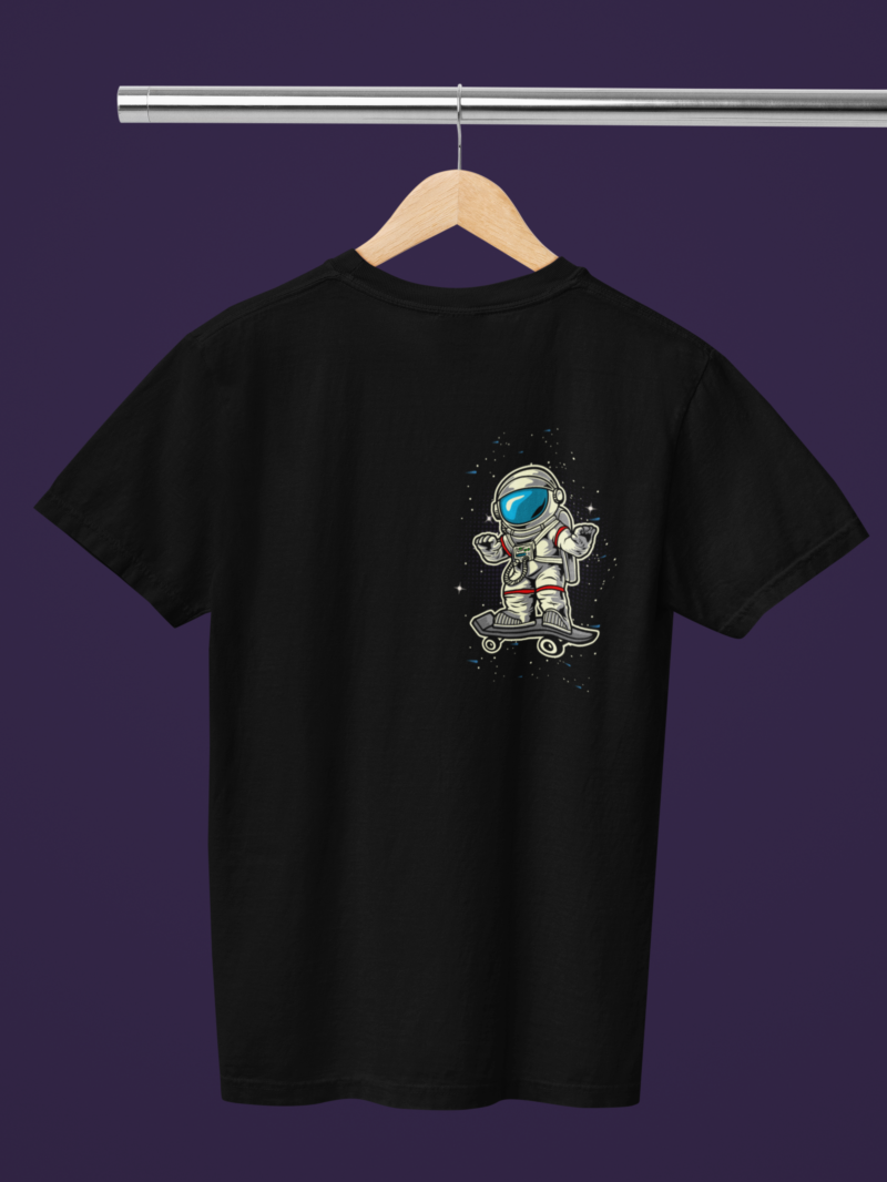 Women's Black Classic T-Shirt - Cool Astro