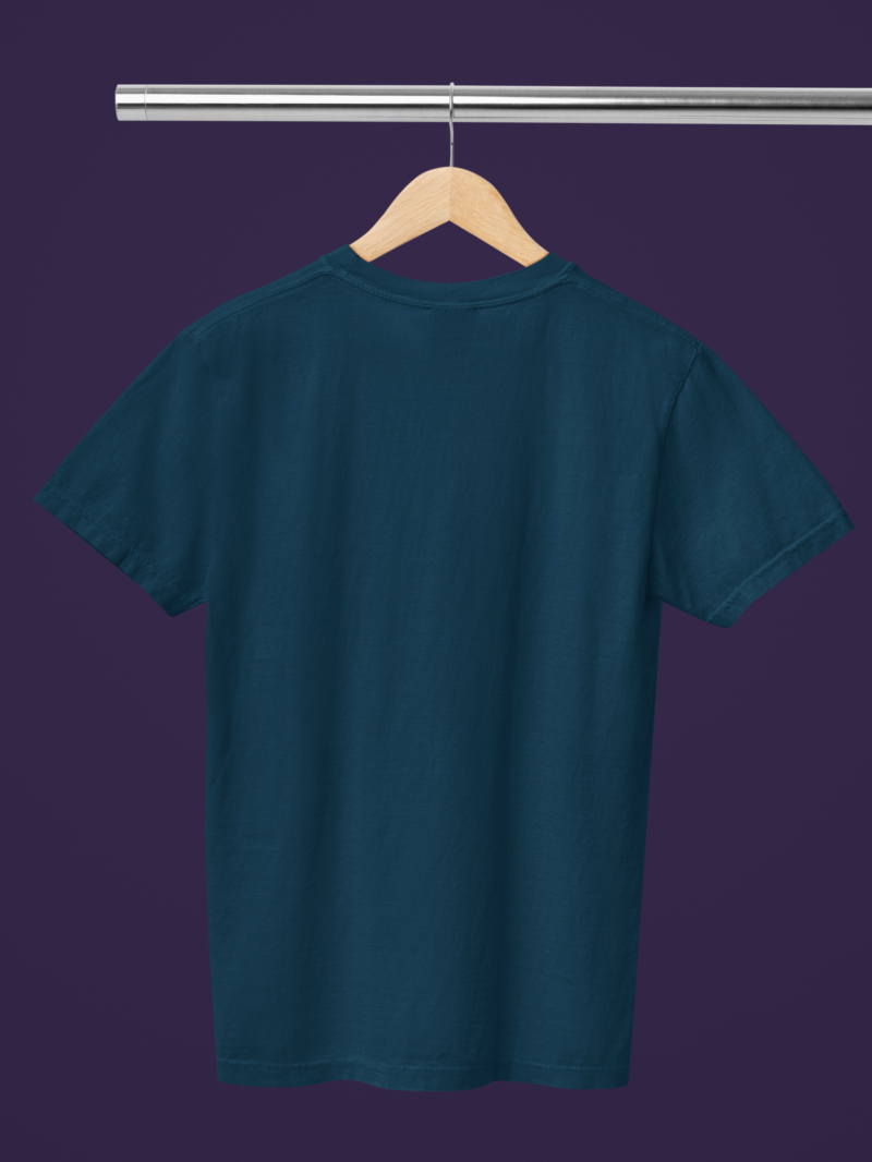 mockup of a comfort colors round neck tee placed on a hanger m52783 (4)