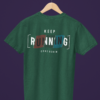 mockup of a comfort colors round neck tee placed on a hanger m52783 (7)