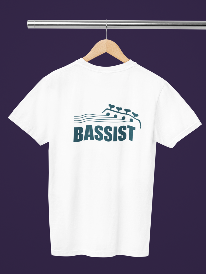 mockup of a comfort colors round neck tee placed on a hanger m52783 (9)