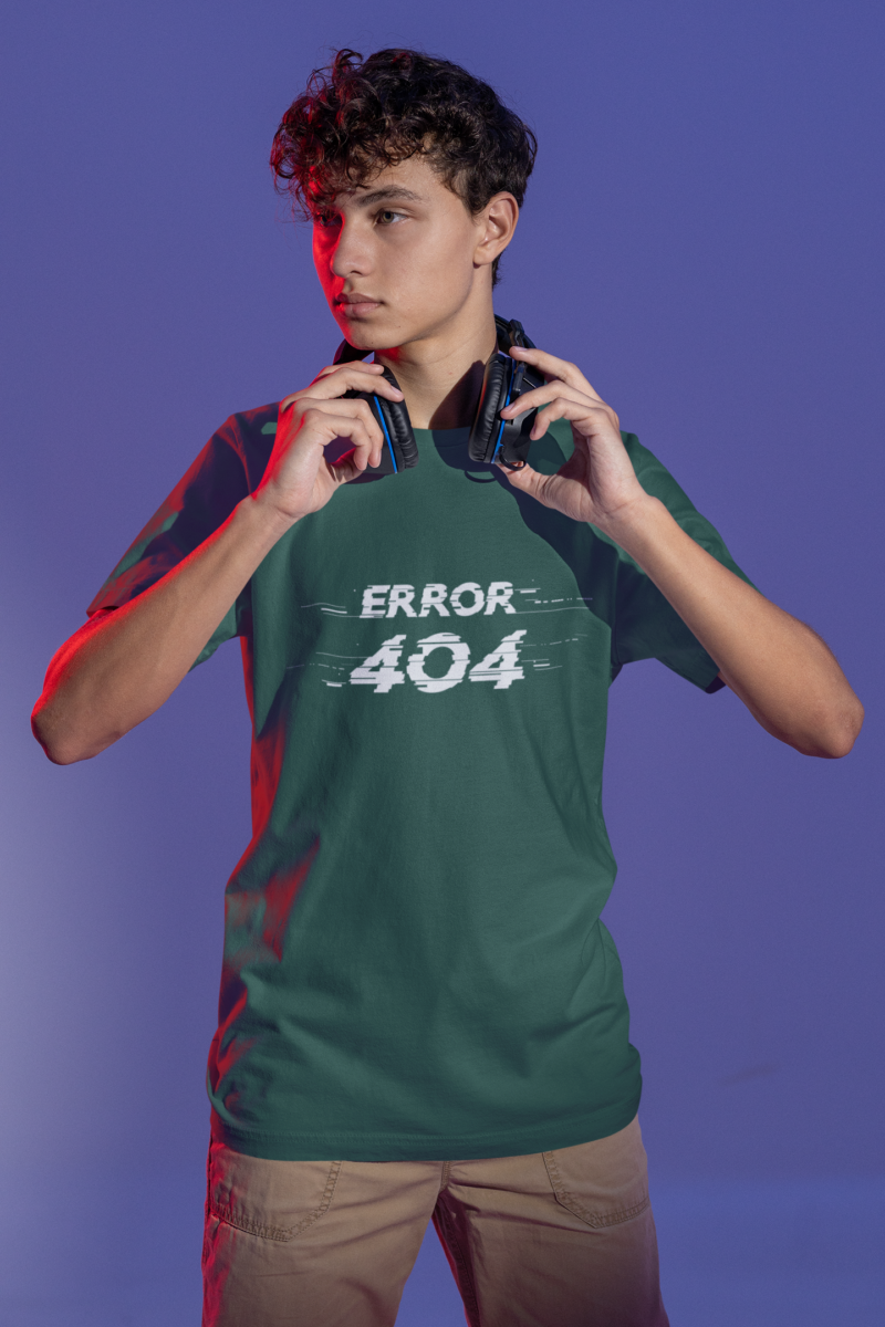 t shirt mockup of a serious gamer about to put on some headphones m28451 (1)