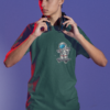 t shirt mockup of a serious gamer about to put on some headphones m28451 (6)