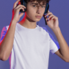 tee mockup featuring a teen gamer wearing headphones m28454 (10)