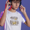 tee mockup featuring a teen gamer wearing headphones m28454 (3)